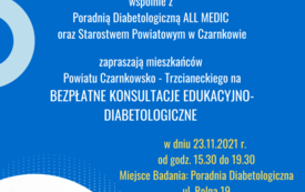 Plakat - konsltacje diabetologiczne