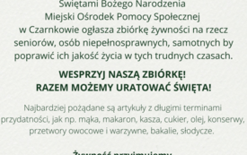 Świąteczna zbi&oacute;rka żywności