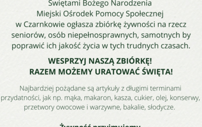 Zdjęcie do Zbi&oacute;rka żywności