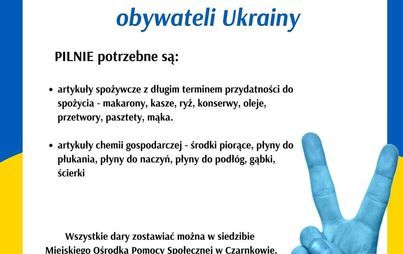 Zdjęcie do Zbi&oacute;rka żywności dla obywateli Ukrainy