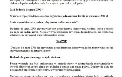 Zdjęcie do Dodatek LPG