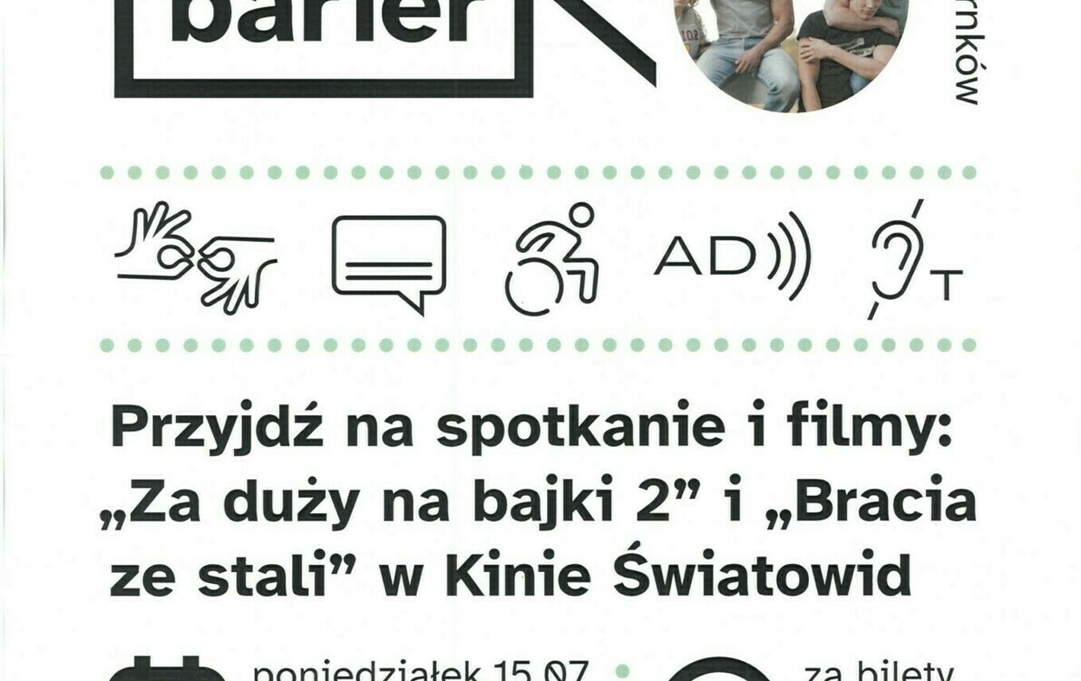 Zdjęcie do Kino bez barier