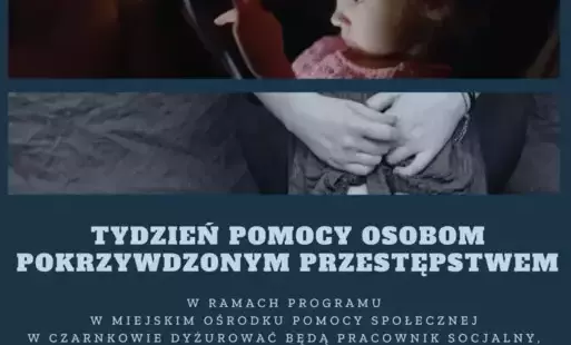 Zdjęcie do 17-23 LUTEGO 2025 r - "TYDZIEŃ POMOCY OSOBOM POKRZYWDZONYM PRZESTĘPSTWEM"