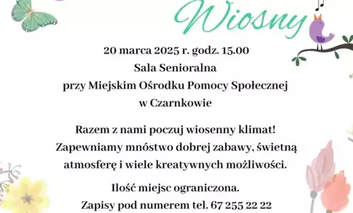 Zdjęcie do POWITANIE WIOSNY 