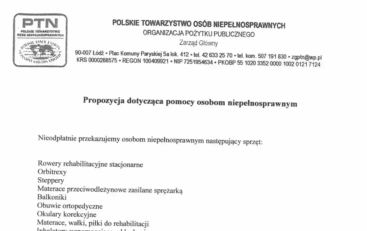Zdjęcie do AKCJA CHARYTATYWNA NA RZECZ OS&Oacute;B Z NIEPEŁNOSPRAWNOŚCIAMI