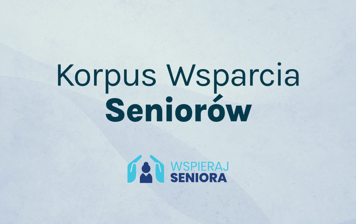 Zdjęcie do Rozeznanie potrzeb do Programu "Korpus Wsparcia Senior&oacute;w" na rok 2026